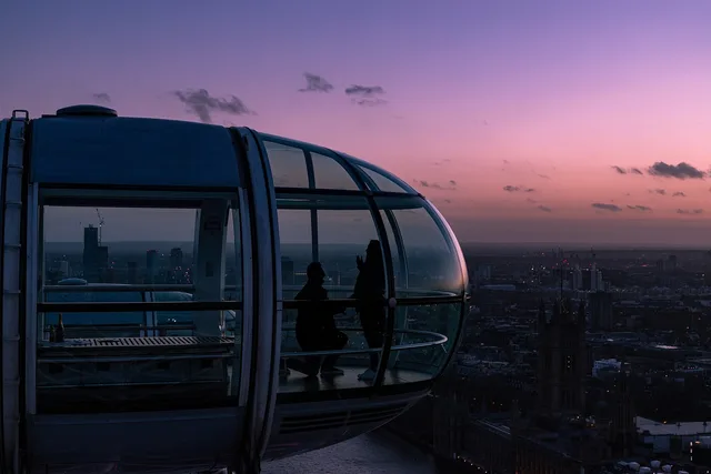 marriage proposal, ferris wheel, sunset, nature, romantic, london, love. Three London branding studios on a shortlist that refuses to rank them