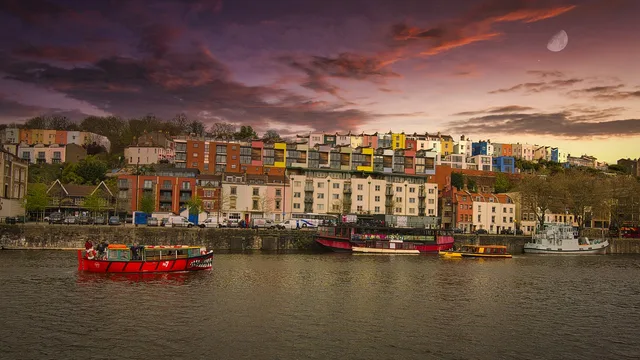 buildings, city, architecture, river, dusk, bristol, bristol, bristol, bristol, bristol, bristol. A checklist for choosing a branding agency in Bristol's tech and sustainability sector