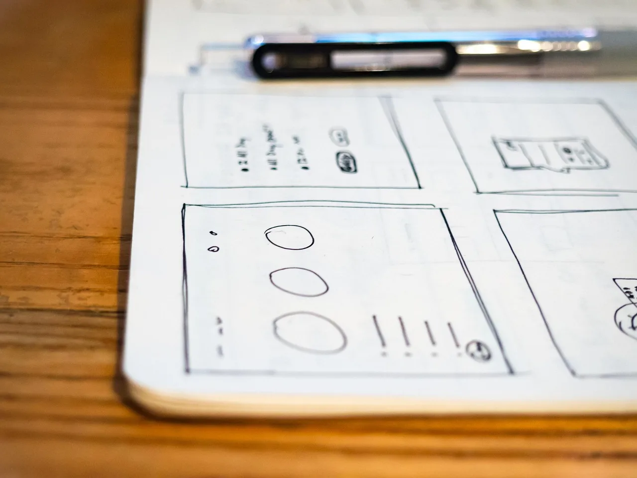 office, desk, business, plan, work, paper, notebook, pen, writing, wooden